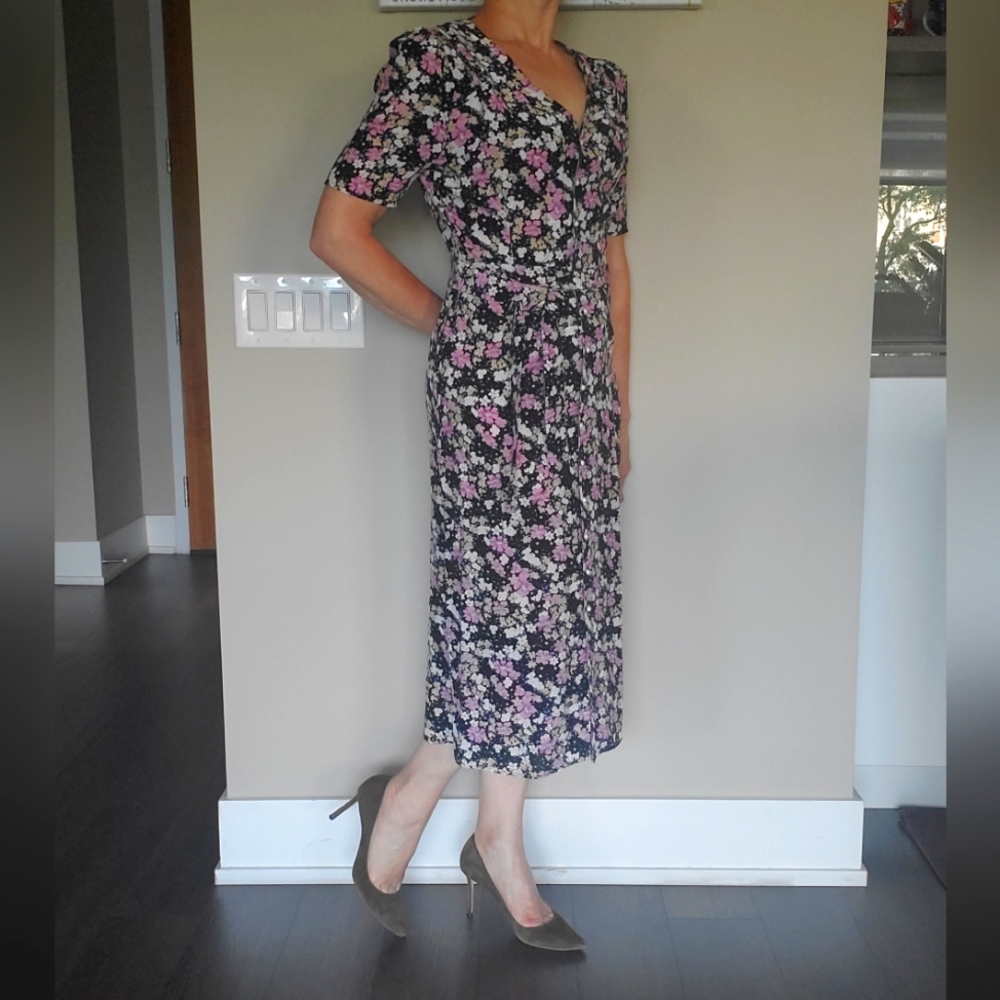 👑 5X HOST PICK 👑 Rouje Paris Mathilde Floral Dress - Picture 6 of 14